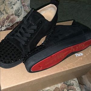 Men’s Christian Louboutin Junior Spikes Flats